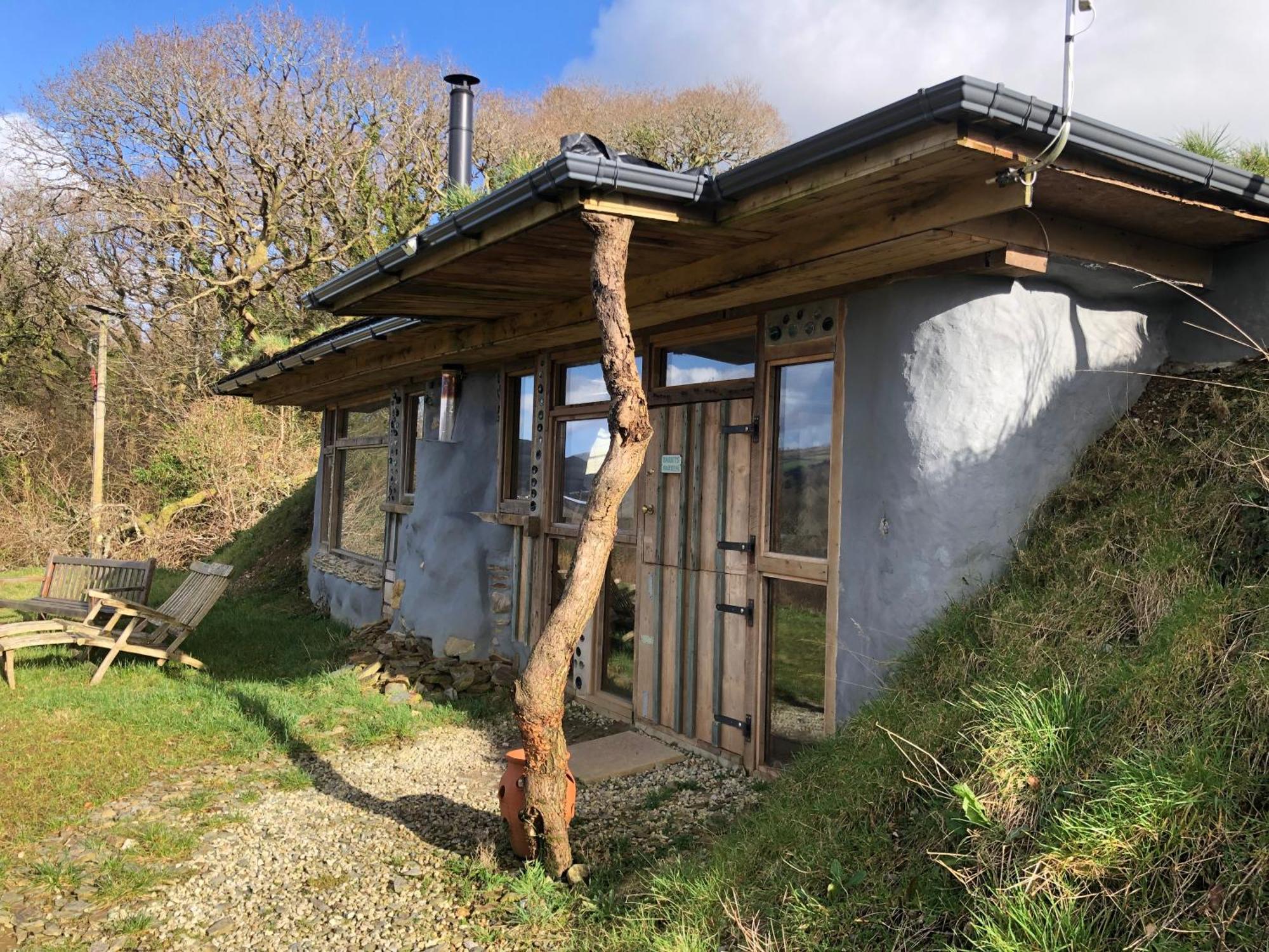 Rabbits 1Or 2 Bedroom Hobbit Style Hillset Earthen Dartmoor Eco Home 사우스브렌트 외부 사진