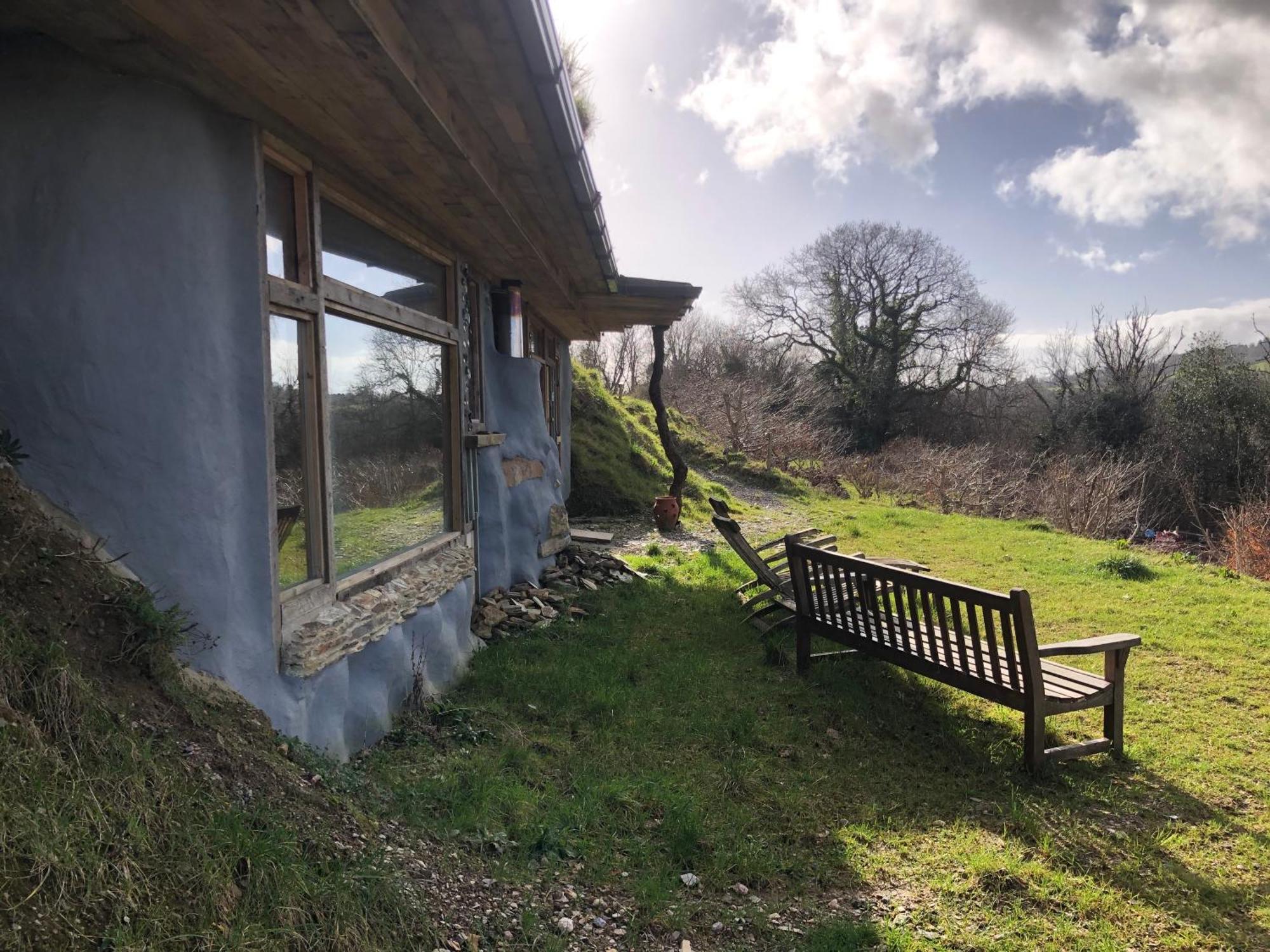 Rabbits 1Or 2 Bedroom Hobbit Style Hillset Earthen Dartmoor Eco Home 사우스브렌트 외부 사진